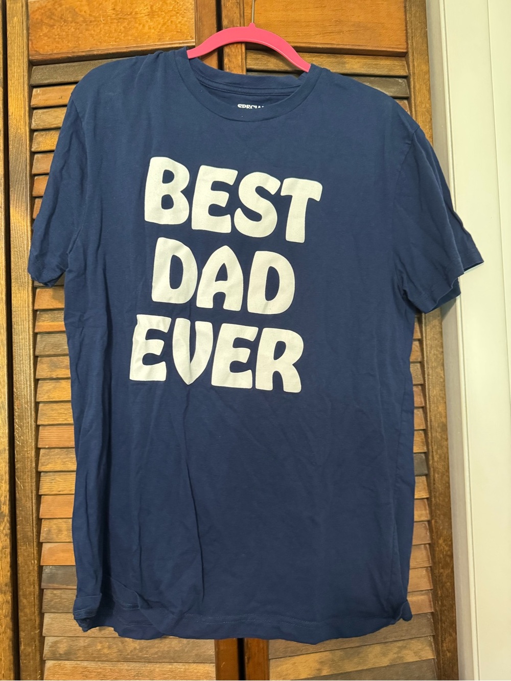 Navy "Best Dad Ever" Graphic Tee Father’s Day